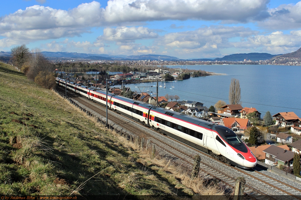 610 014 als EC 57 Basel – Milano