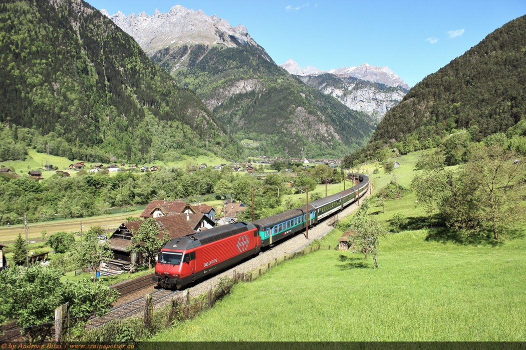 Re 460 105 ’’Fürstenland’’